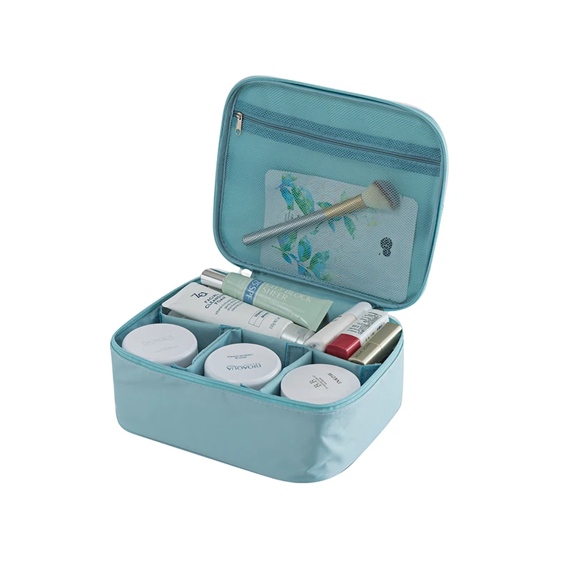 Женская косметичка органайзер сумка для макияжа большая вместительность