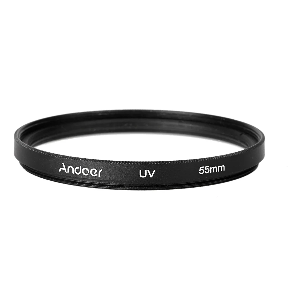 Andoer 55 мм УФ ультрафиолетовый фильтр объектива протектор для Canon Nikon DSLR камеры