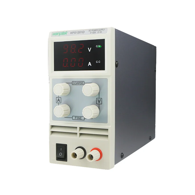 120V 1A DC Regulated Power High Precision Adjustable Supply Switch Maintenance Protection Function KPS1201D | Обустройство дома