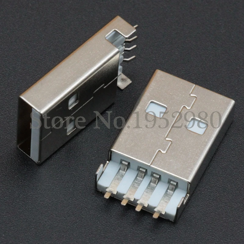 10 шт. разъем USB 2 0 типа А 180 градусов 4 контакта | Обустройство дома