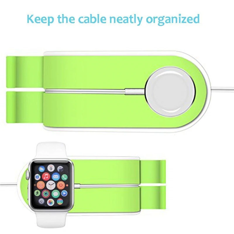2 в 1 силиконовый держатель для Apple Watch и IPhone подставка Док станция офисный Штатив I