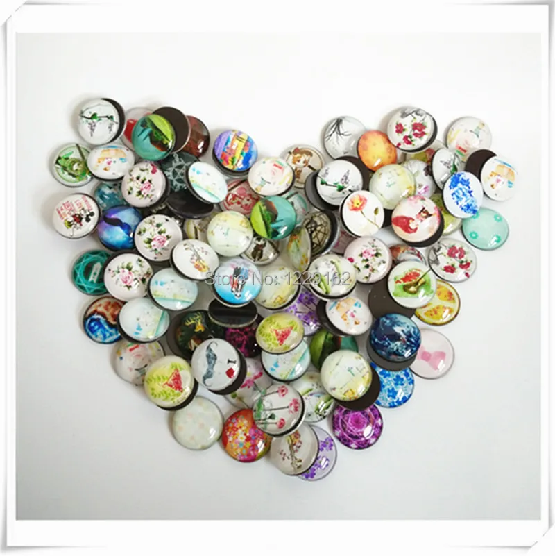 Бесплатная доставка (10 шт./лот) 30 мм круглая кристаллическая магнитная доска на