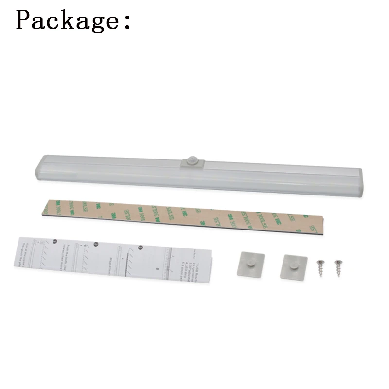 Работающая от батареек AAA 3 шт.|Подшкафные лампы| |