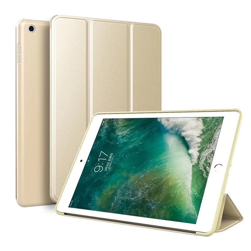 Чехол для iPad Mini 4 3 2 1 чехол ПУ; кожа; Силикон Мягкая задняя трехстворчатая подставка для сна смарт-чехол для iPad Mini 5 чехол Funda