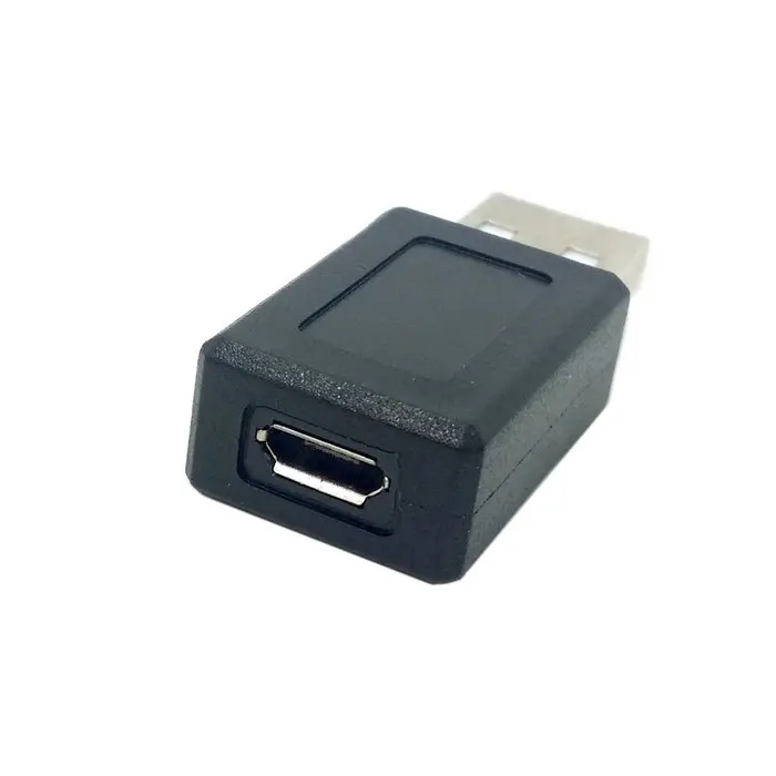 Переходник с USB 2 0 A папа на Micro 5pin мама|Компьютерные кабели и разъемы| |