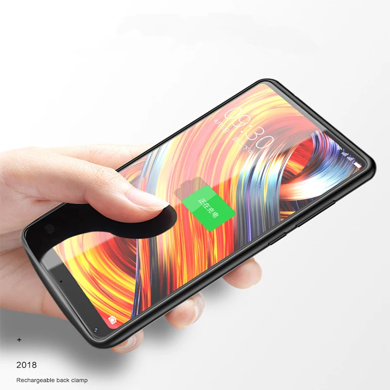 4700 мАч чехол для аккумулятора Xiaomi MIX 2 Чехол зарядного устройства телефона