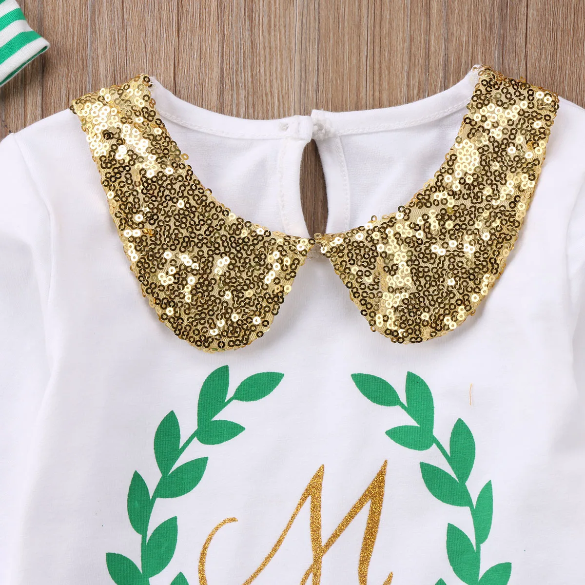 Модное вечернее платье-пачка с золотыми блестками для маленьких девочек