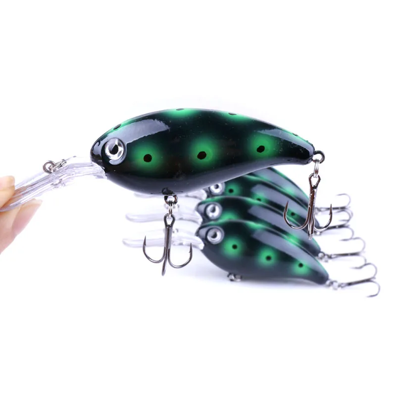 Hengjia жесткий пластик Дайвинг воблеры Искусственные Блесен форель сом PESCA Swimbaits 10