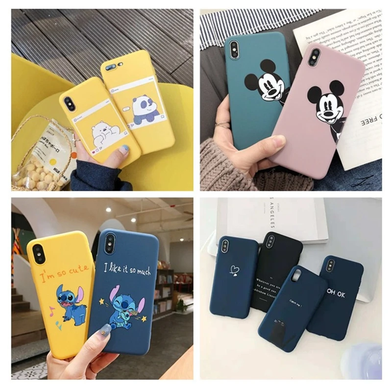 Силиконовый чехол для samsung Galaxy A50 A 50 6,4 ''роскошный мягкий чехол из ТПУ с рисунком медведя сердца для A30 A20 A10