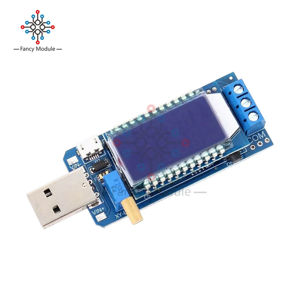 ЖК-USB DC-DC 5 В к DC 1,2-24 в 3,3 В 9 в 12 В повышающий понижающий повышающий преобразователь модуль питания плата Регулируемый Вольт Ампер метр