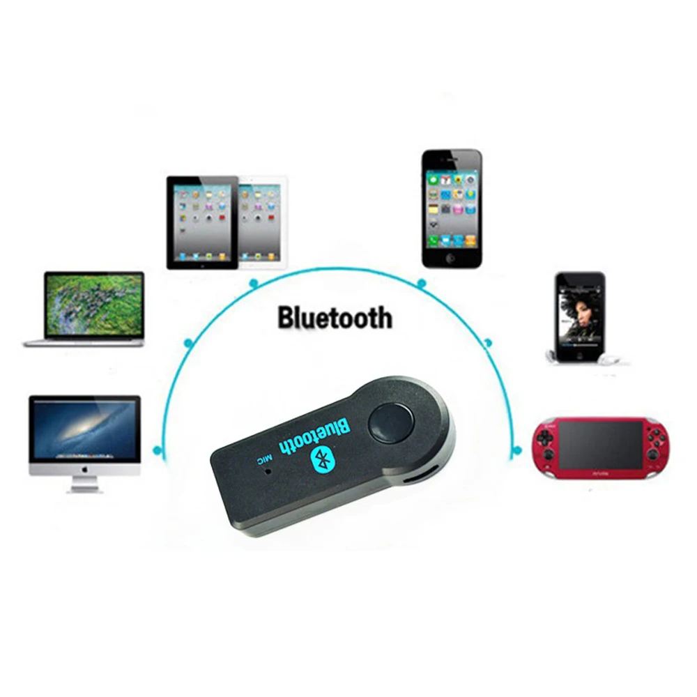 Bluetooth передатчик Hippcron адаптер 5 0 с Аудиоразъемом 3 мм Беспроводная музыкальная