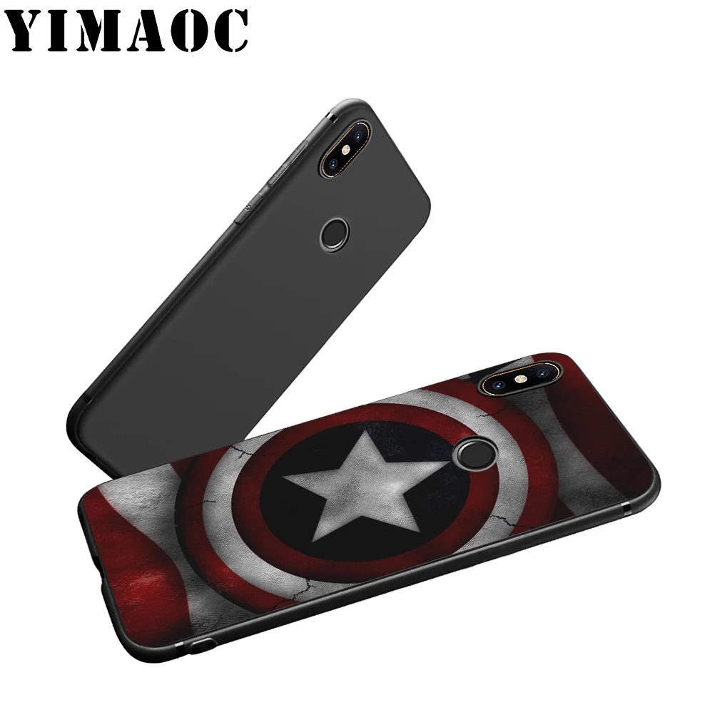 Мягкий силиконовый чехол YIMAOC для Xiaomi Redmi Note 9 Mi 8 Se 7 6 6A A1 A2 4X 4A 5A 5 MAX 3 MiA1 |