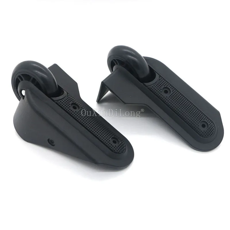 1 пара сменных колес для багажа дорожные колеса чемодана черные сменные ремонта