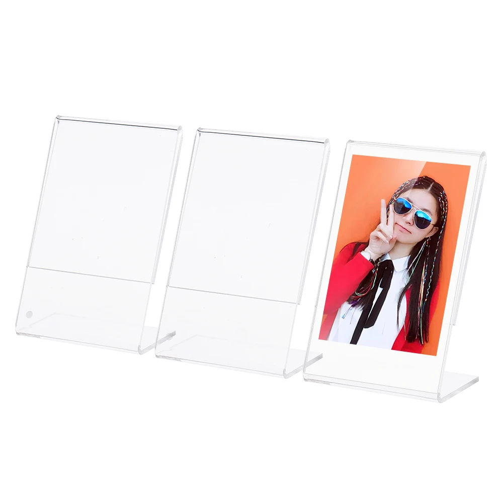 Акриловая фоторамка Andoer прозрачная мини подставка для Fujifilm Instax Mini 8 + 70 7s 90 25 26 50s 9