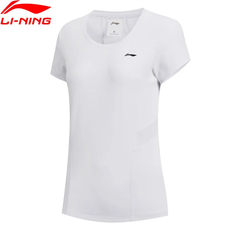 Женская футболка для тренировок Li-Ning фитнес-футболка из 87% полиэстера 13%