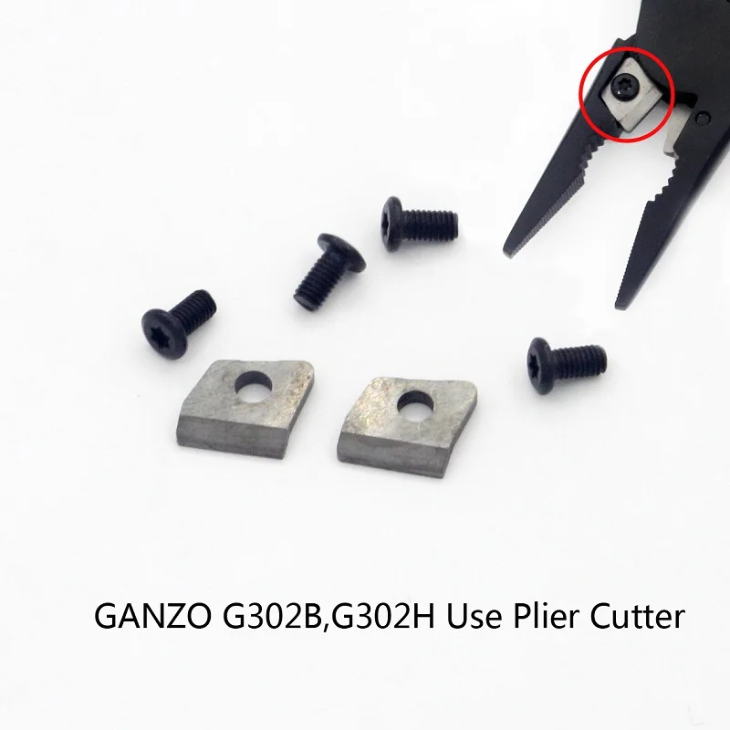 Насадки на плоскогубцы резак части только фитинг Ganzo бренд Мульти G302B и G302H
