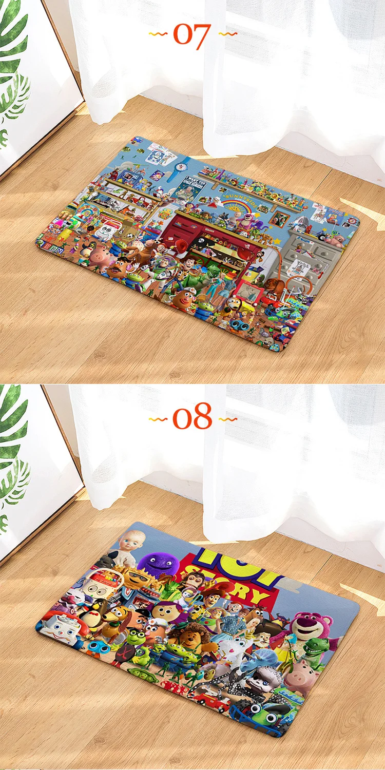IVYYE Woody Buzz индивидуальный коврик с рисунком из аниме украшения для дома ковры мультяшный коврик для спальни коврики для ванной плюшевые коврики коврик для двери Новинка