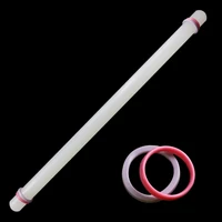 50cm non stick sugarcraft fondant rolling pin baking rough clay pizza pasta roller cake accessories gift
