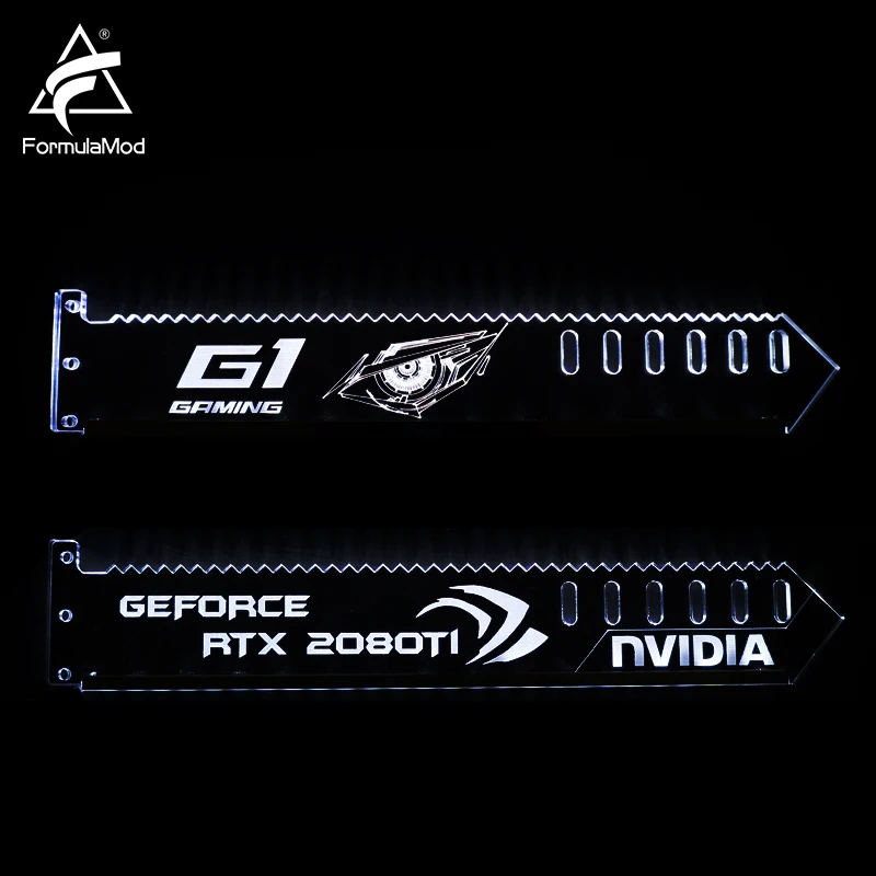FormulaMod Fm-QJD RGB блок GPU акриловые кронштейны декоративные пластины держатель 5 v 3 Pin