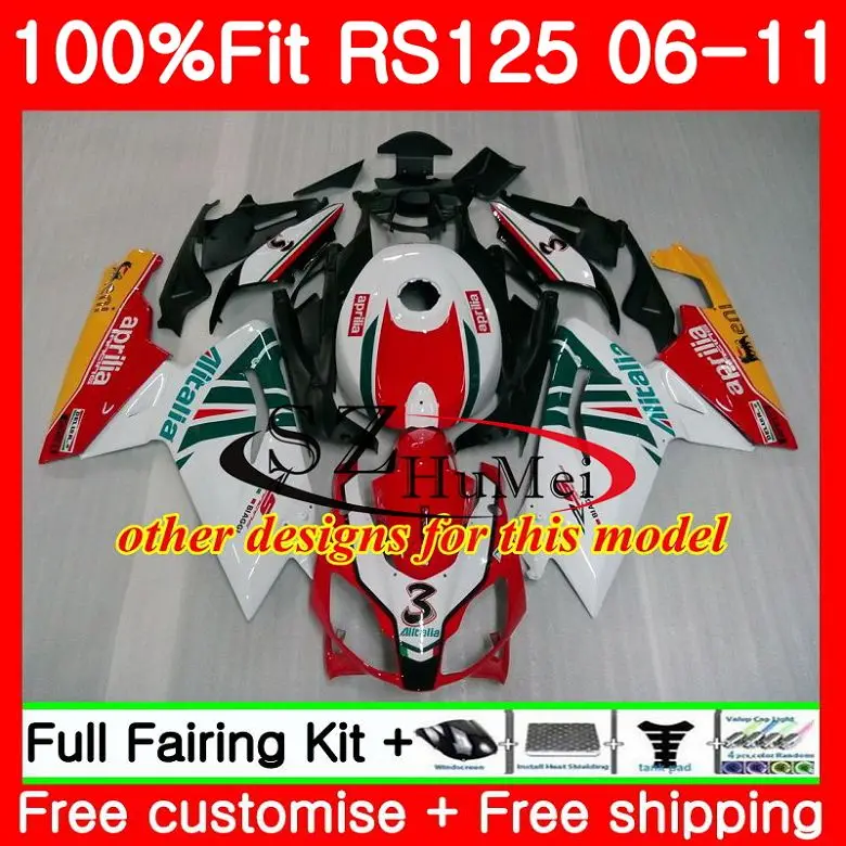 Инъекция для Aprilia RS 125 RS125 Repsol red 06 07 08 09 10 11 80SH20 RS4 RSV125 2006 2007 2008 2009 2010 2011