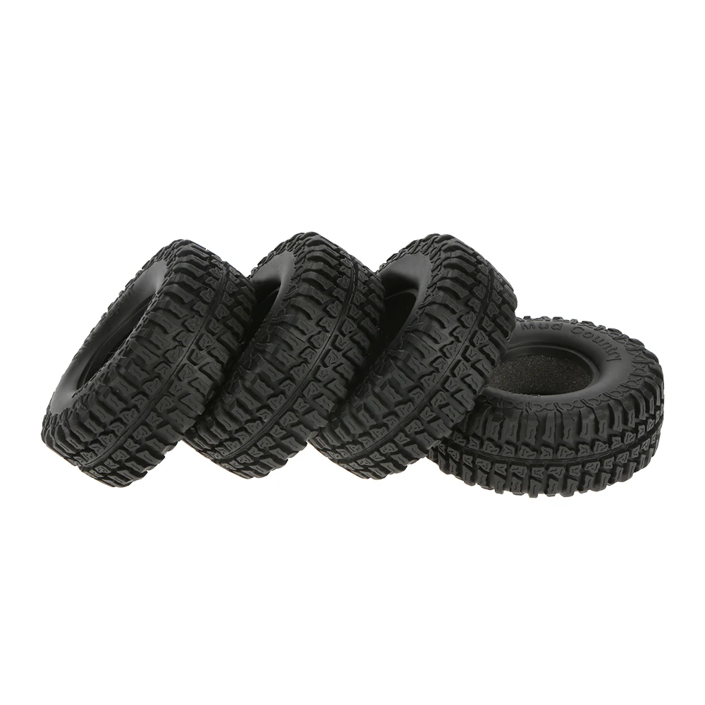 4 шт. шины Austar 1 9 дюйма 100 мм масштаб 1/10 для RC4WD D90 Axial SCX10 запчасти гусеничных дорожек