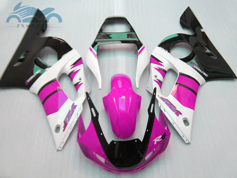 Набор обтекателей для мотоциклов YAMAHA R6 YZFR6 1998-2002 YZF 98-02 АБС-пластик обтекатель