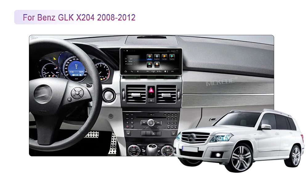 3g ram 32G rom 10,2" Android 7,1 для Mercedes Benz GLK X204 2008 до 2012 gps-навигация, радио, стерео тире мультимедийный плеер