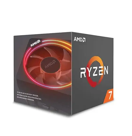 Процессор amd ryzen 7 2700X cpu 3,7 ГГц Восьмиядерный 16-резьбовой 105 Вт TDP processador разъем AM4 настольный с герметичной коробкой вентилятор радиатора