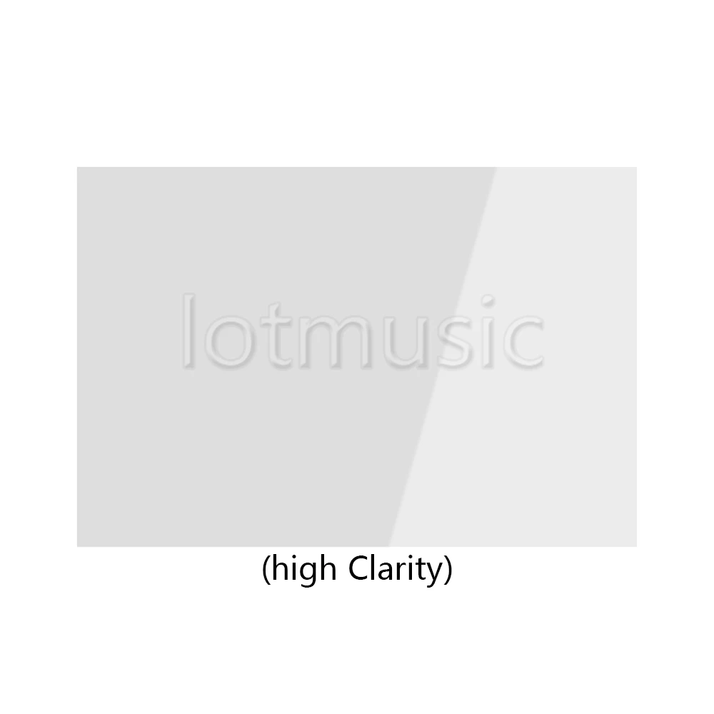 Пластина для защиты от царапин акустической гитары Пустой материал с клейкой