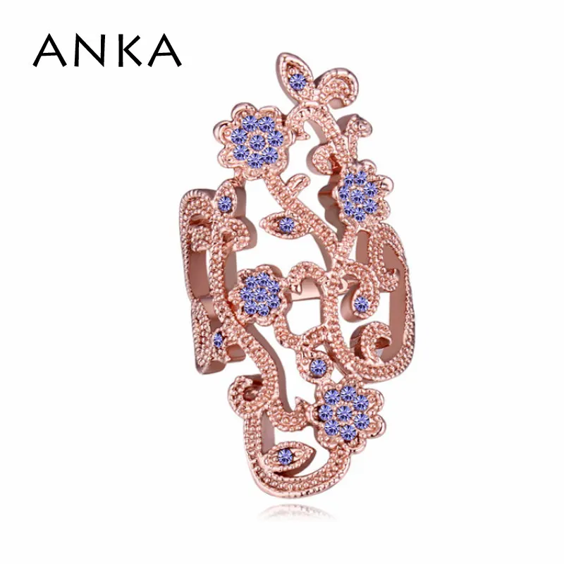 Лидер продаж модное винтажное кольцо Queen Crape с рисунком миртла для женщин