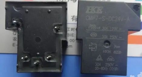CMP7-S-DC24V-A 24 В постоянного тока, 30 А, 250 В переменного тока, T90, HKE DIP5, HUIGANG, реле 1 от A, новое и оригинальное
