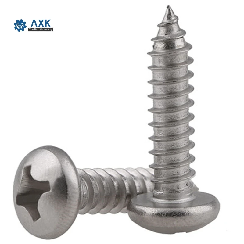 

Tapping Screws M2.3*4/5/6/8/10/12/14/16 M2.3 Self-tapping M2*3 Phillips Stainless Steel Round Stainlness High Quality Service