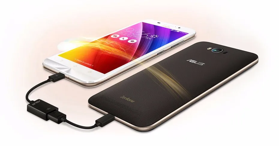 Оригинальный ASUS zenfone max pro 2 Г 32 ROM 5.5 ДЮЙМОВ MSM8916 Quad Core Android 5.0 GPS 4 FDD 5000 мАч большой