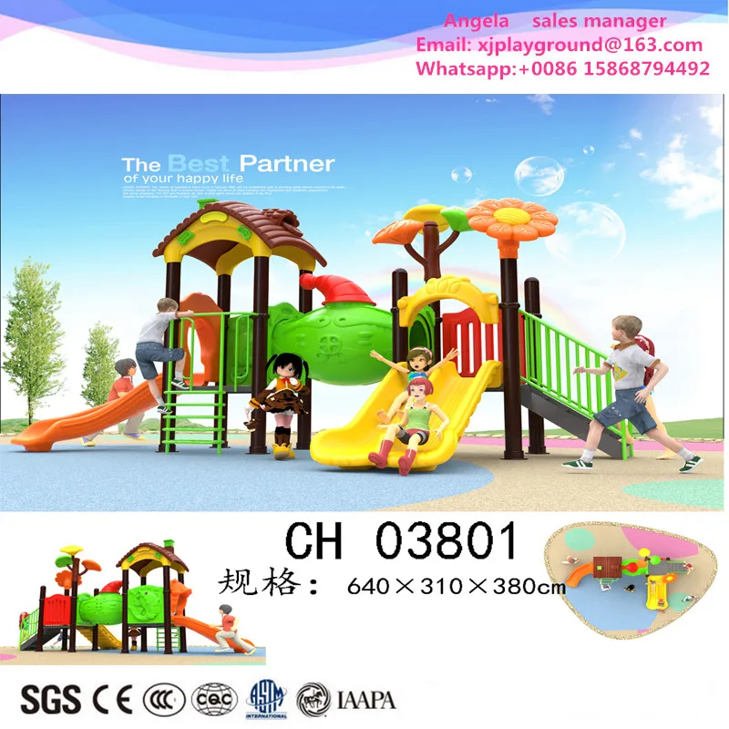 

Outdoor Playground Type and Plastic Playground Material Thematic Playground
