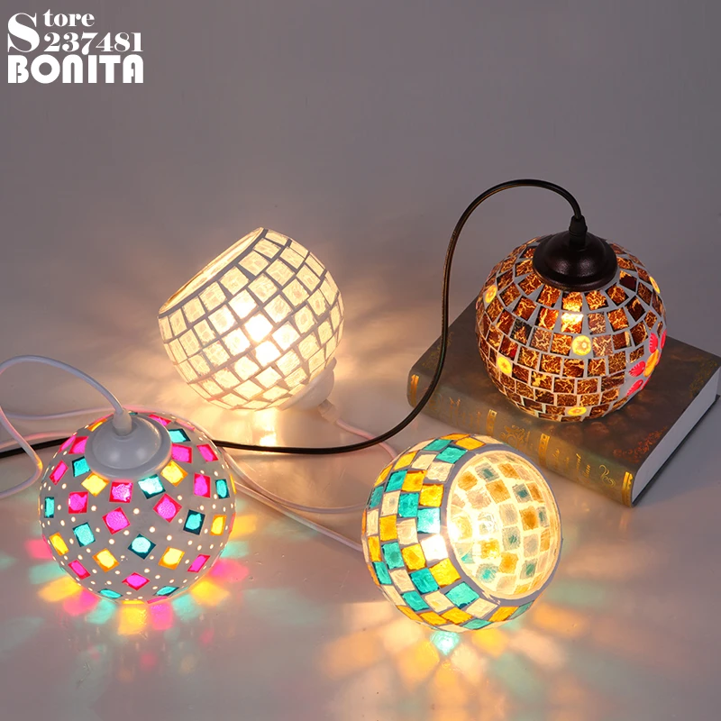 Маленькие европейские ретро лампы ночные клубы кафе бар дискотека вечерние