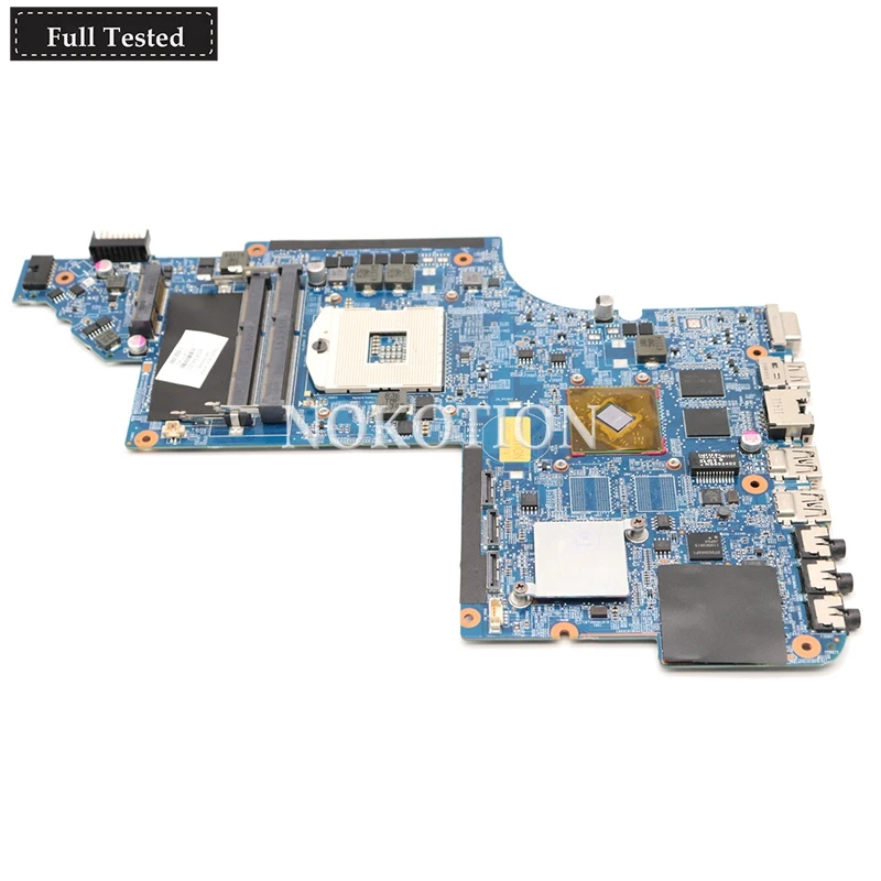 

665987-001 665986-001 для ноутбука HP Pavilion DV7 DV7-6000 Материнская плата ноутбука HM65 DDR3 HD6490 графика 659094-001 659093-001 материнская плата