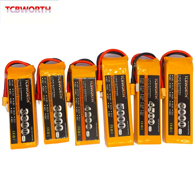 Аккумулятор LiPo 3S 11 1 В 3000 мАч 3300 3500 4200 25C 35C60C для радиоуправляемого квадрокоптера