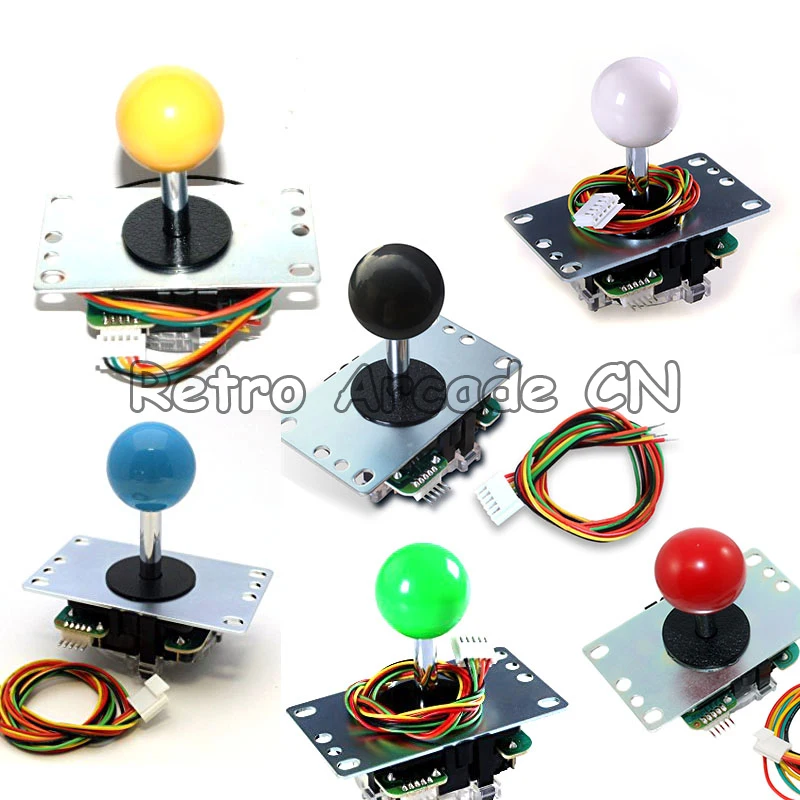 JLF-TP-8YT Sanwa Джойстик для Аркады Jamma игровой 12 цветов на выбор