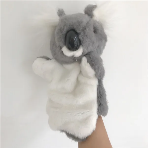 Симпатичное моделирование животных Коала корова петух свинья белка Ручные куклы Моделирование животных плюшевые игрушки Дети День рождения Рождественский подарок