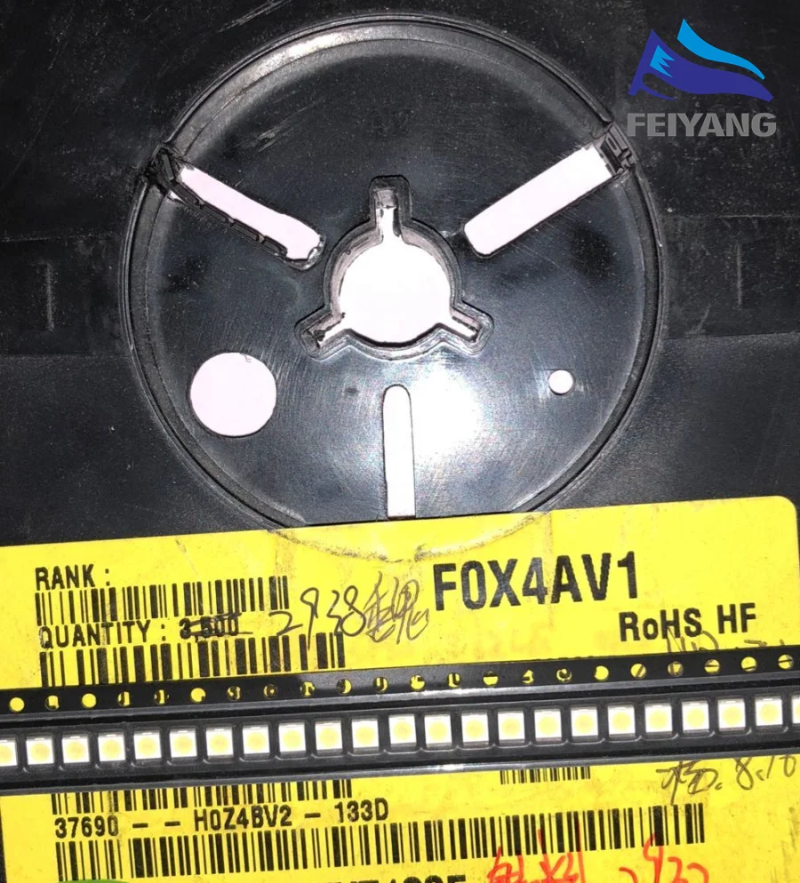 50 шт./лот Сеул SMD LED 3528 2835 3 в 1 Вт Холодный белый лм Высокая мощность для подсветки