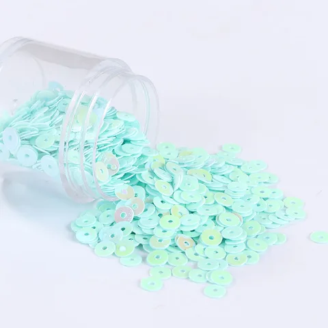 Плоские круглые ПВХ блестки Flatcup 10 г