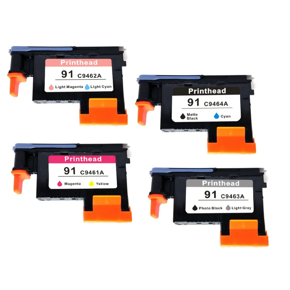 12x печатающая головка совместима с hp 91 C9460A C9461A C9462A C9463A Designjet Z6100 Z6100P принтер|designjet