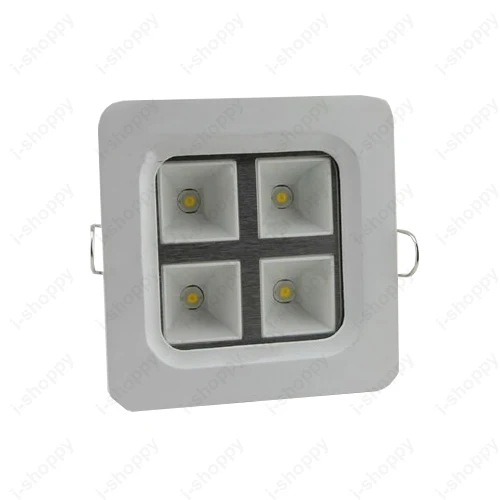 Dimmable/Not 4 W/9 W/16 W/25 W Встраиваемый светодиодный потолочный светильник квадратный