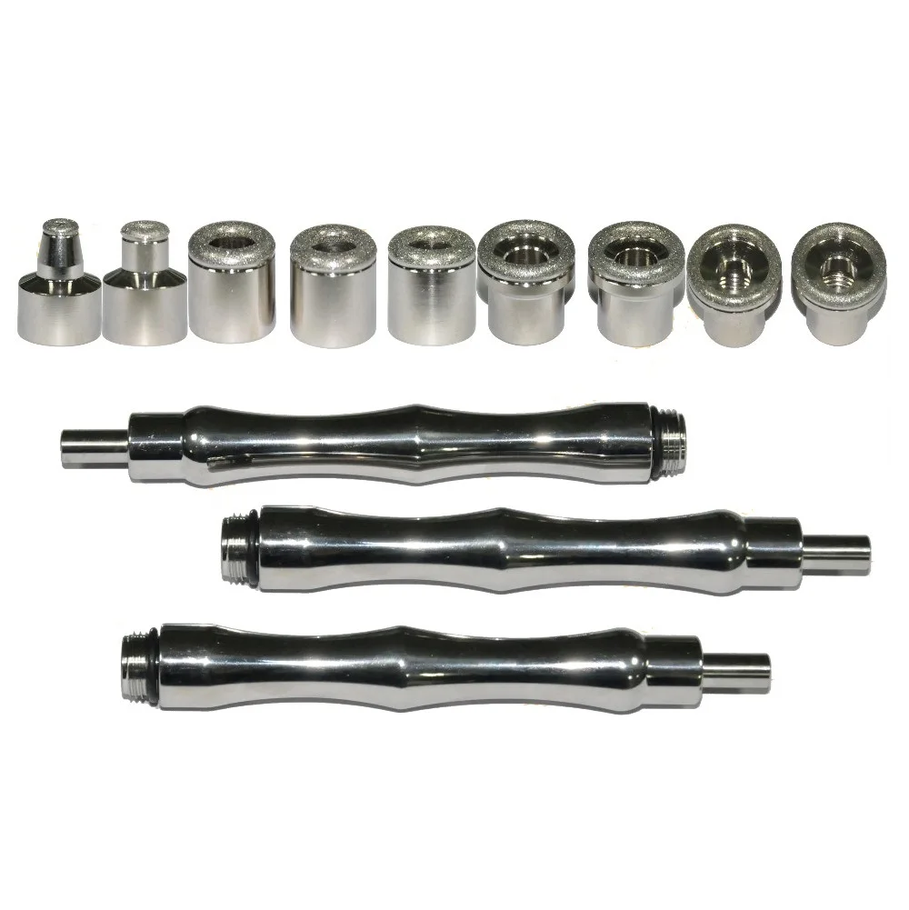 9 шт. наконечников и 3 палочек алмазная палочка для дермабразии набор очистки кожи