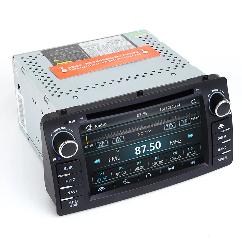 2 Din автомобильный DVD плеер Josmile для Toyota Corolla E120 BYD F3 2000 2005 2006 радио мультимедиа