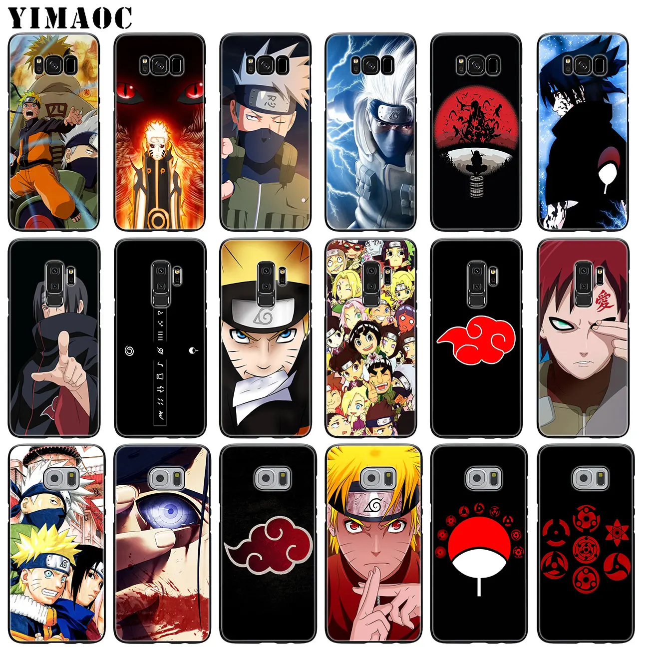 YIMAOC Наруто Kakashi Sasuke Мягкий силиконовый чехол для телефона Samsung Galaxy S10 Plus S9 S8 S6 S7 Edge