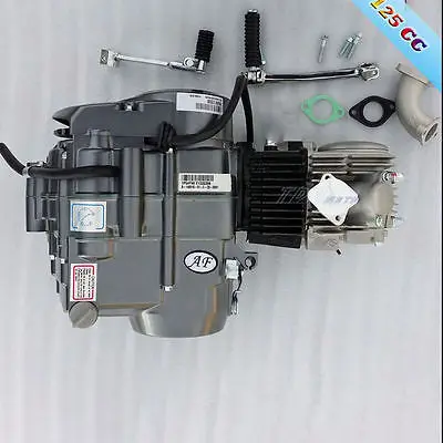 125CC LIFAN двигатель комплект ручной сцепление грязи/питбайк/мотоцикл 1 вниз 3