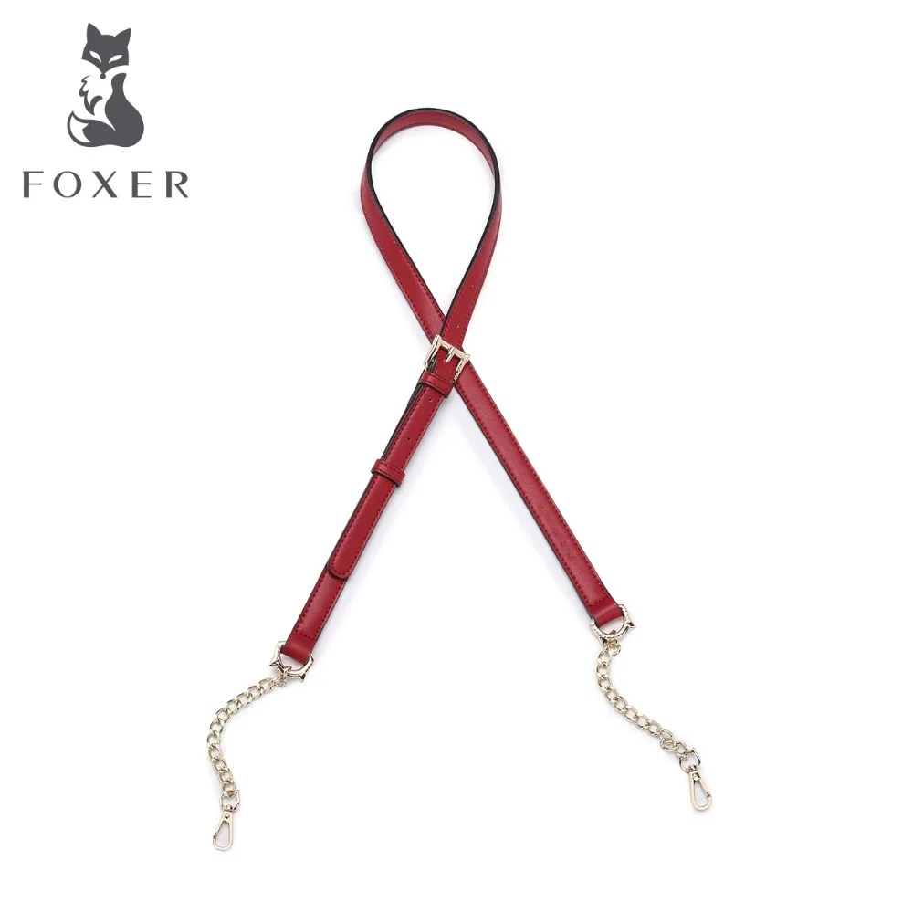 FOXER кожаный ремень для сумок|leather belt for bags|belt bagfor bag |