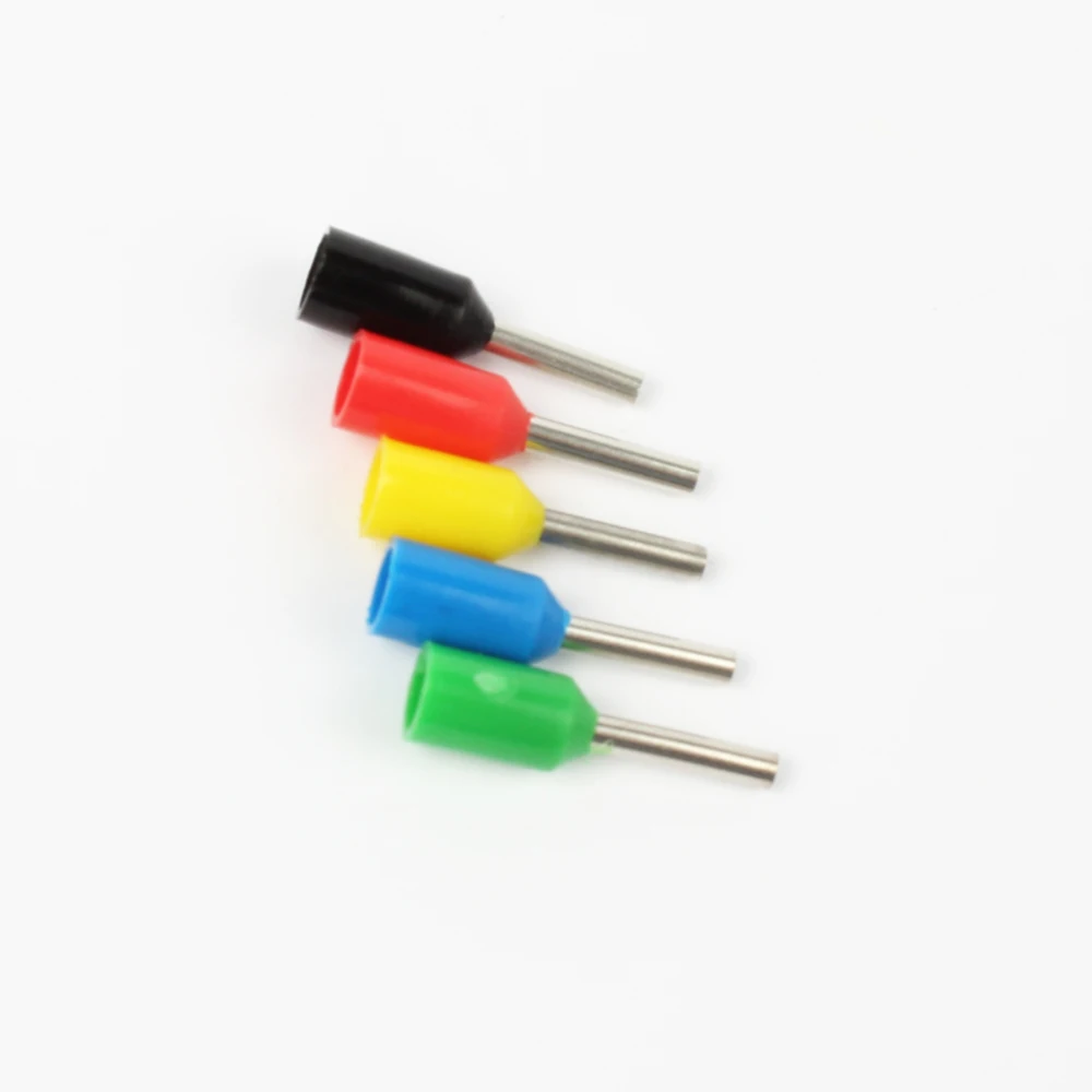 E0506 изоляционные Трубки Изолированных клемм 0.5MM2 Провода Соединительный Кабель 100