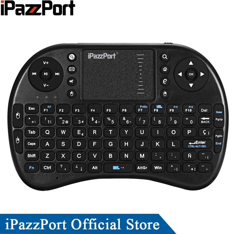 IPazzPort i8 Английский Французский Испанский Русский 2 4 ГГц беспроводной мини